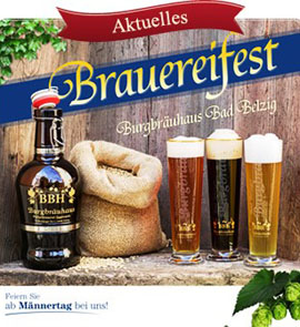 Brauereifest im Burgbräuhaus Belzig 2019