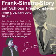 Frank-Sinatra-Story mit Christoph Schobesberger