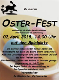 Ostereiersuchen in Schlierbach 2019