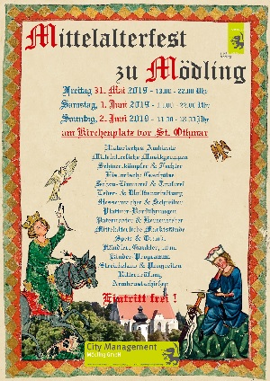 Mittelalterfest zu Mödling 2019