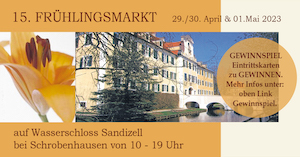 Frühlingsmarkt auf Schloss Sandizell 2023